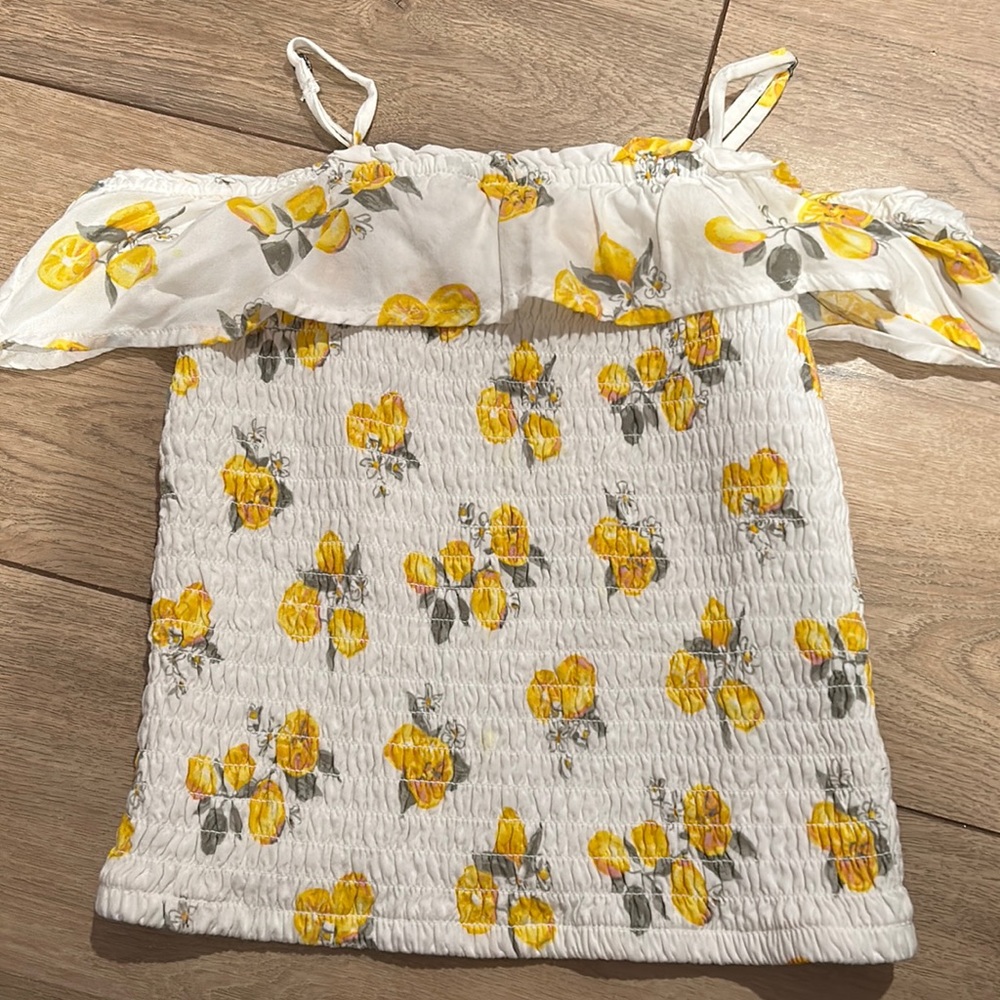ABERCROMBIE KIDS LEMON TANK 7-8Y